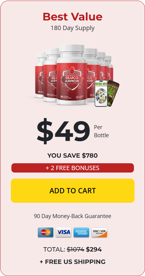GlucoVive buy now 6 bottles